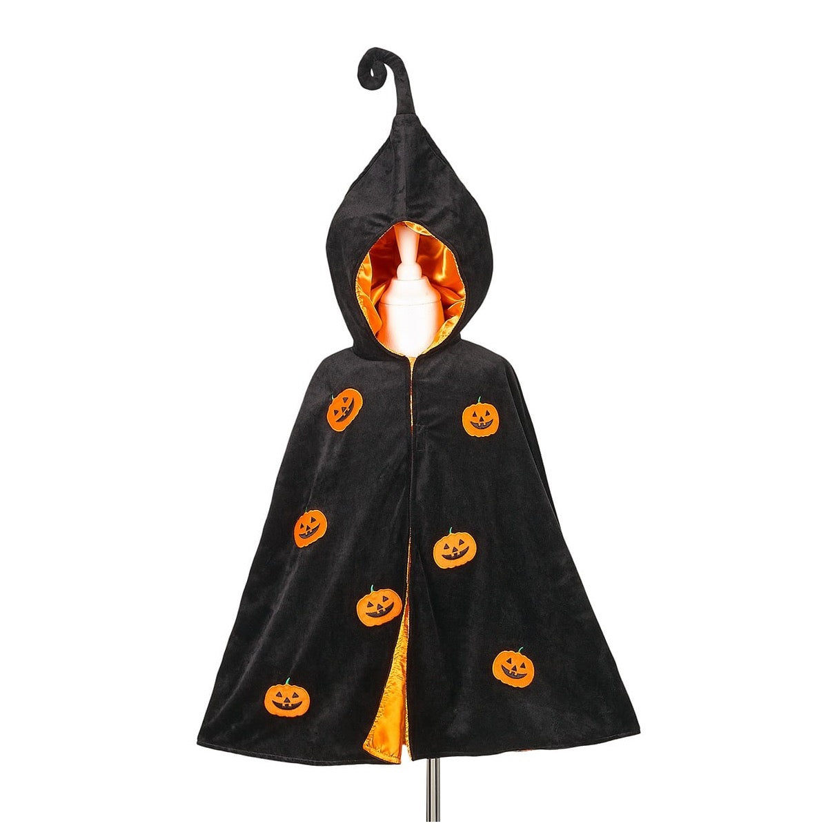Souza Halloween Græskar Kappe, 4-8 år