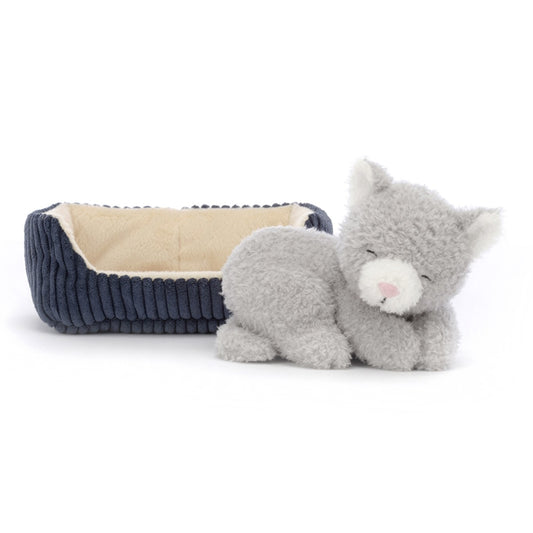 Jellycat Play, Napping Nipper, Kat 10cm.