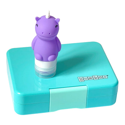 Yumbox Squeeze flaske, unicorn blue