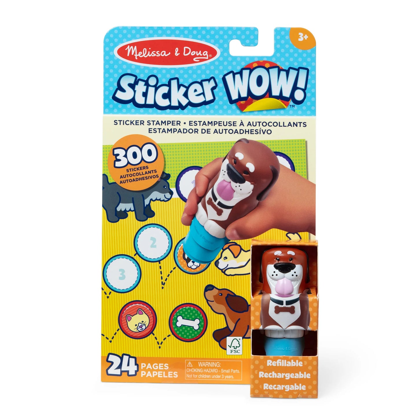 Melissa & Doug Sticker WOW Dog