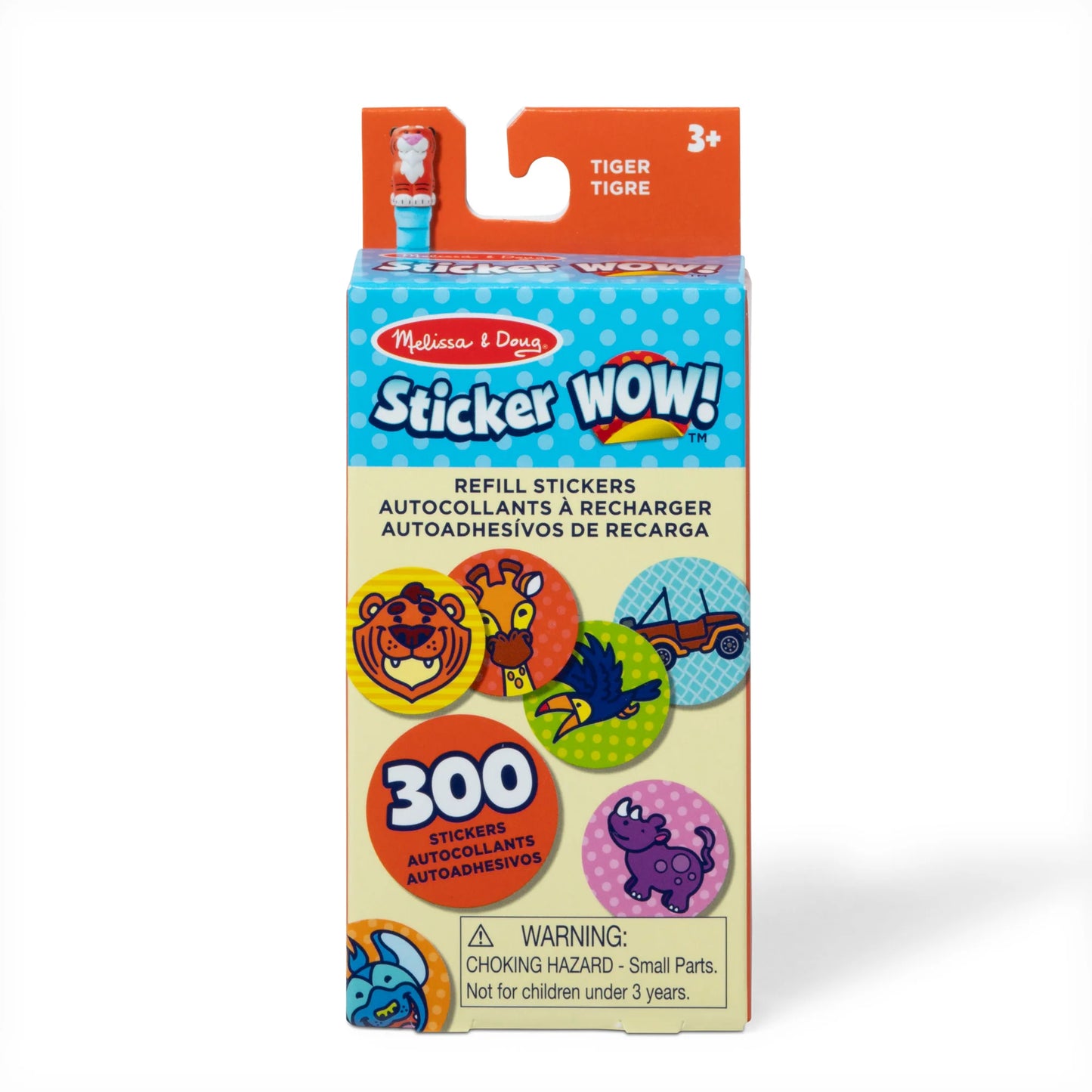 Melissa & Doug Sticker WOW Refill, Tiger