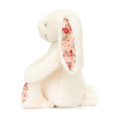 Jellycat Bashful kanin. Mini Strawberry lille 18 cm.
