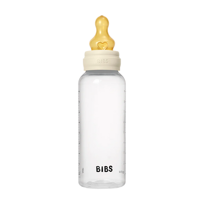 BIBS Baby Bottle Complete Set 270ml Latex - Ivory