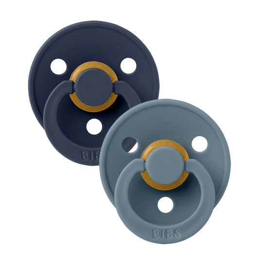 BIBS 2pk. sutter colour latex str. 2, Deep space/petrol