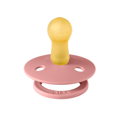 BIBS 2pk sutter colour latex str. 1, Dusty Pink/Coral