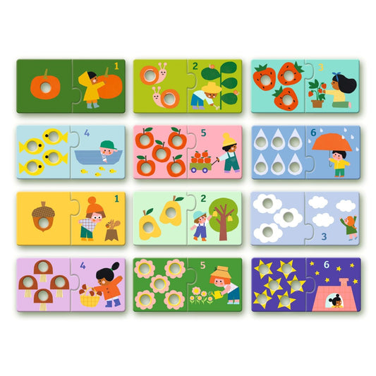 Djeco Puzzle Duo, Tal