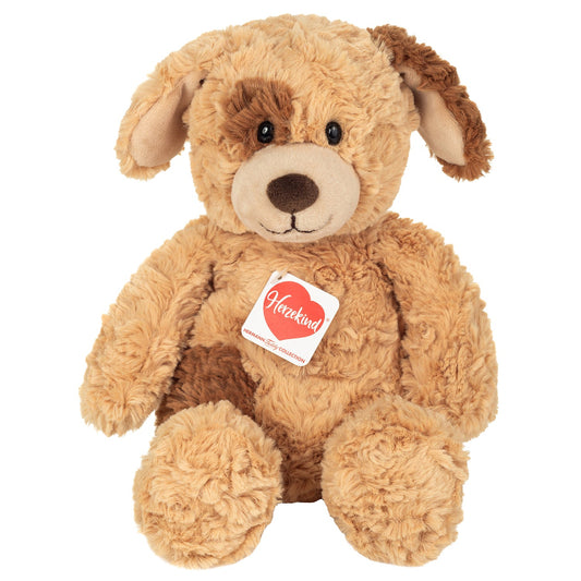 Brun hund bamse.