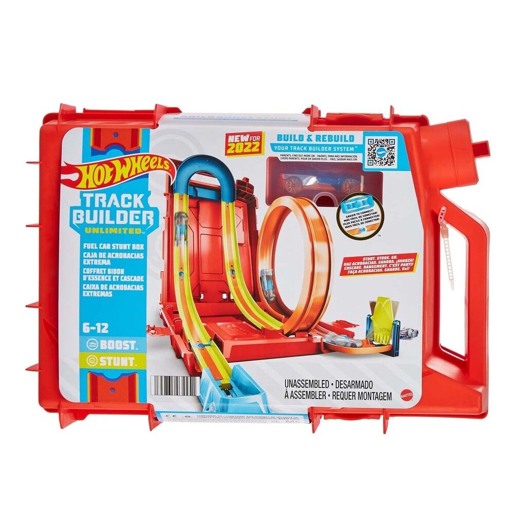 Hot Wheels Track Builder Fuel Can Stunt Box