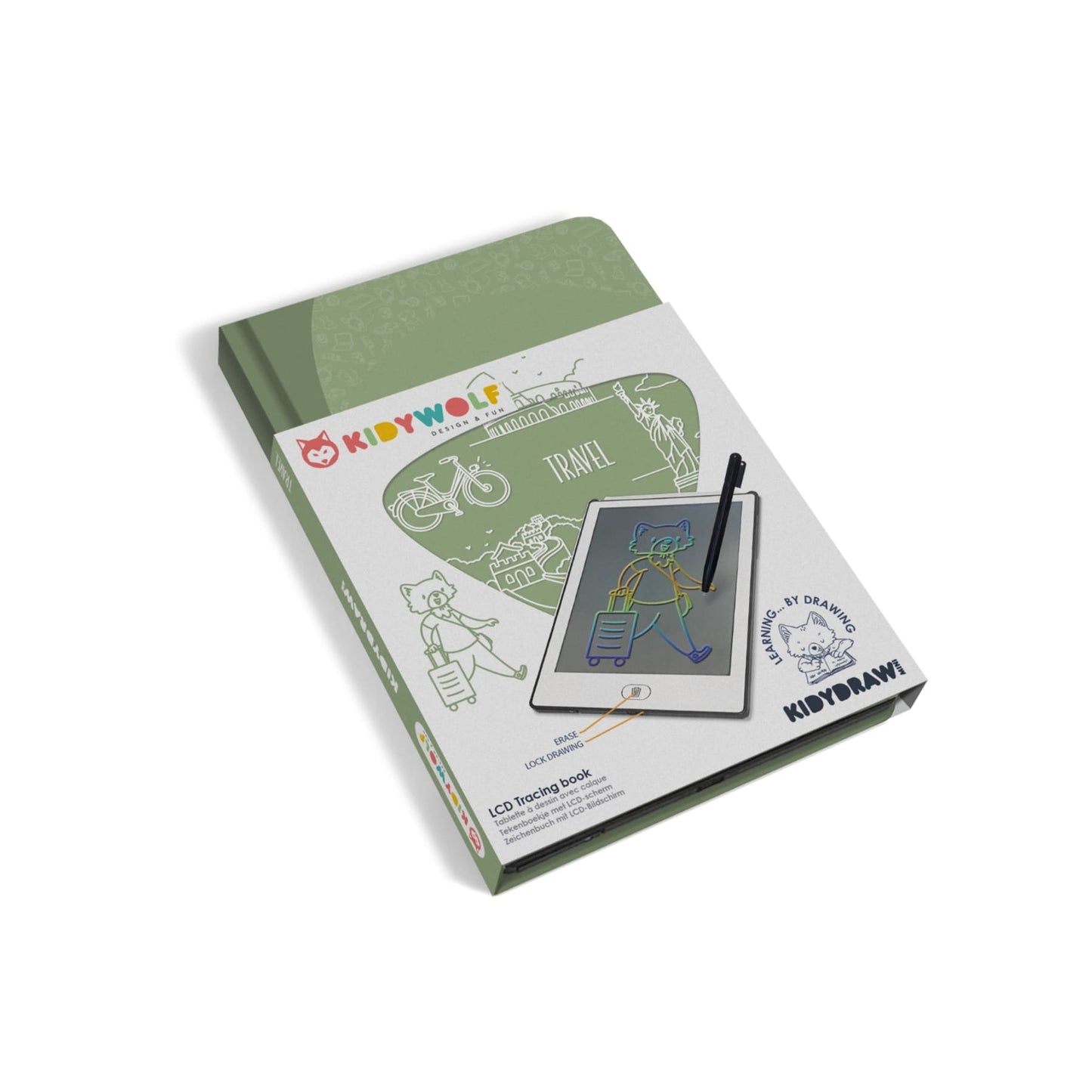 Kidydraw Sketchbook LCD - Travel