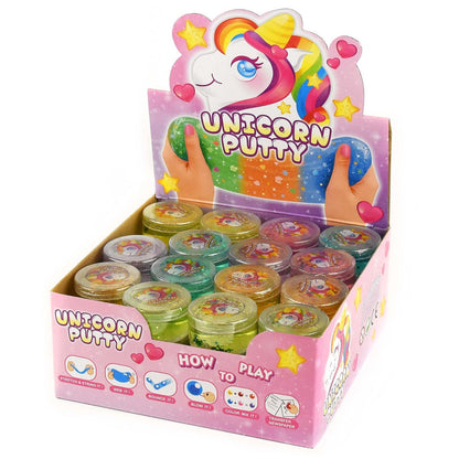 Robetoy Unicorn Putty - Assorteret