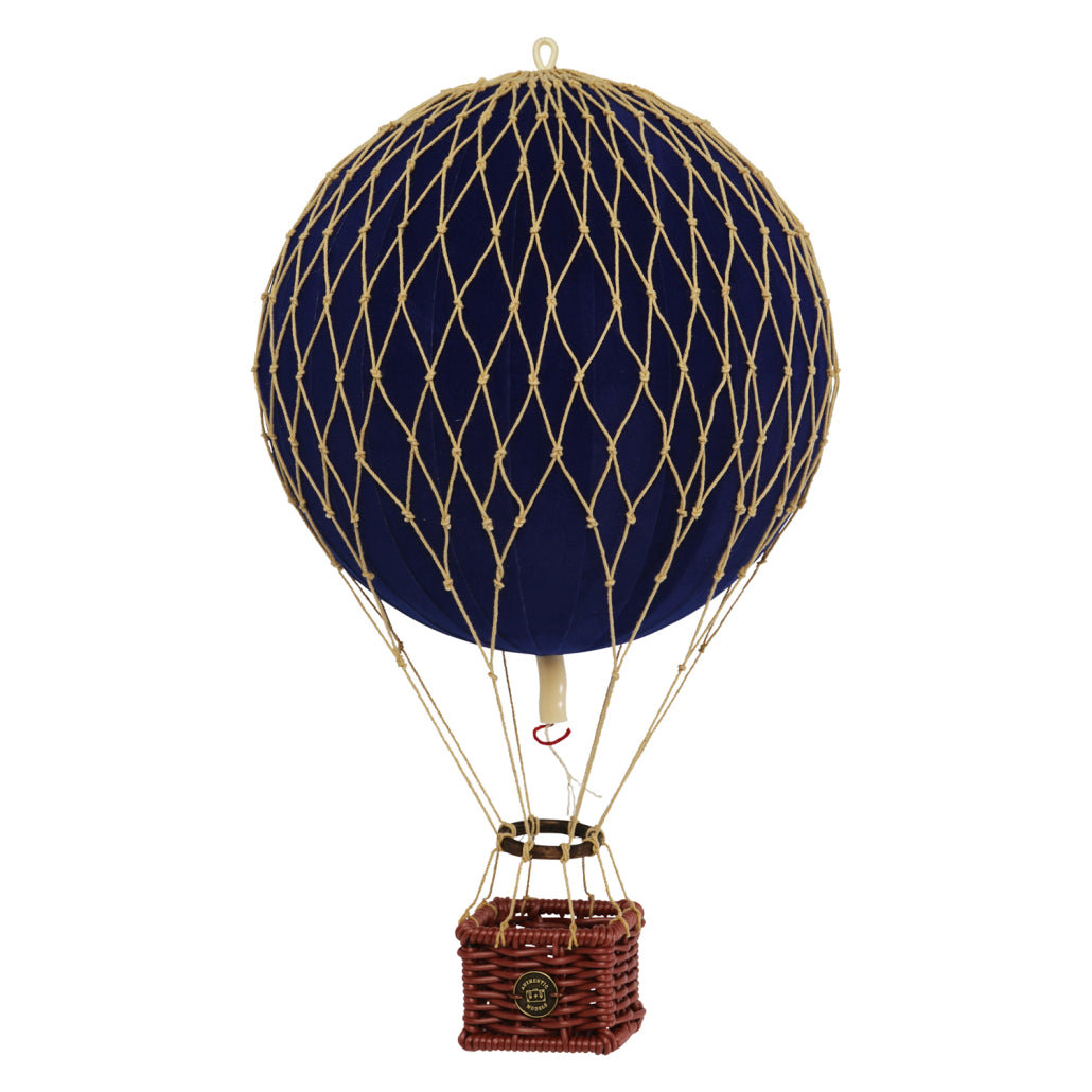 Authentic Models Travel light luftballon, 18cm. - Velvet blue