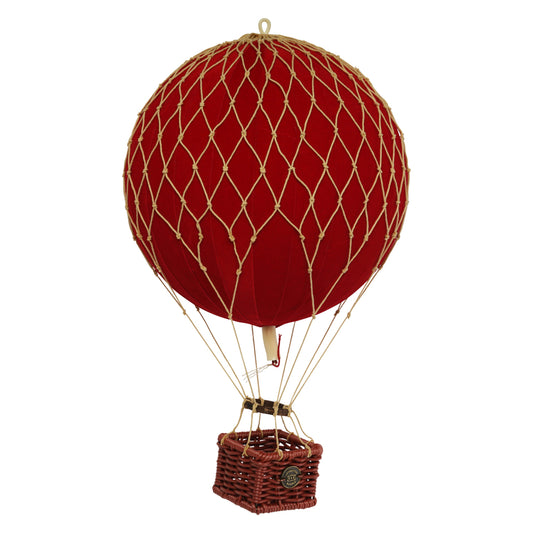 Authentic Models Travel light luftballon, 18cm. - Velvet red