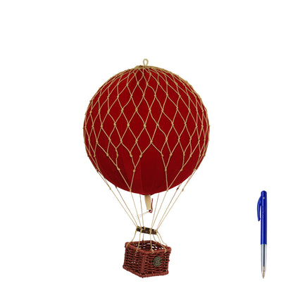 Authentic Models Travel light luftballon, 18cm. - Velvet red