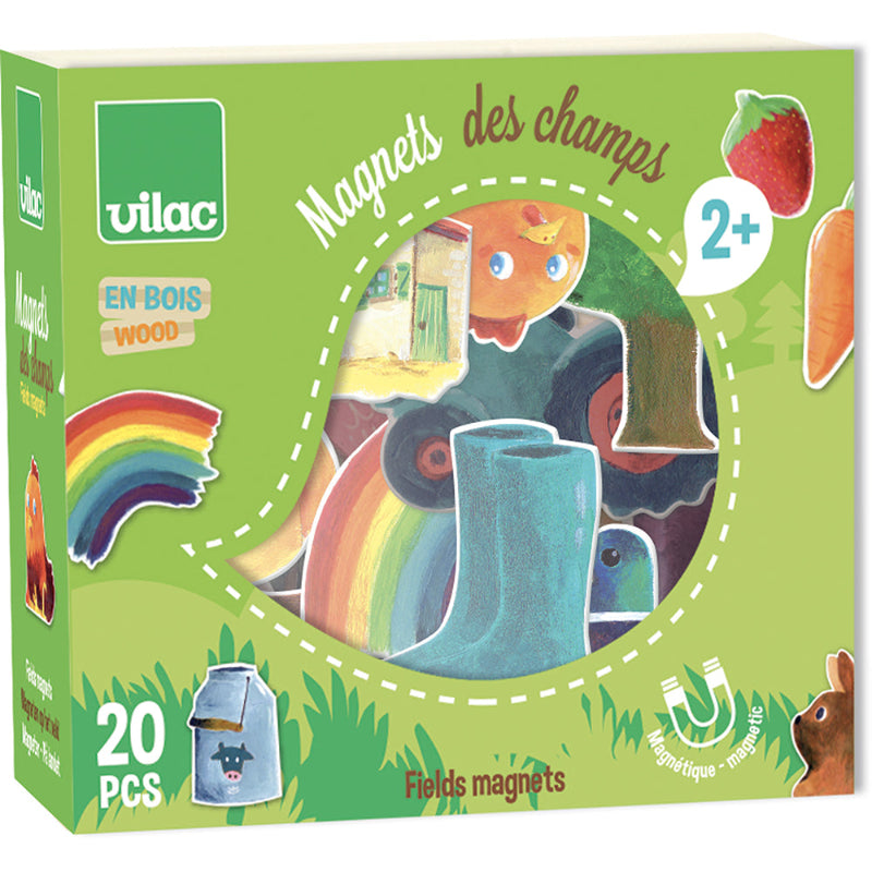 Magneter med gården og marken.