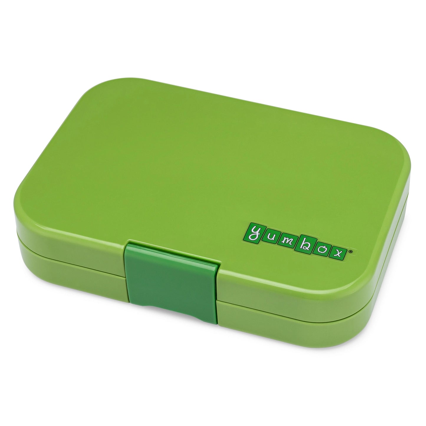 Yumbox Panino 4 rum, green/race cars