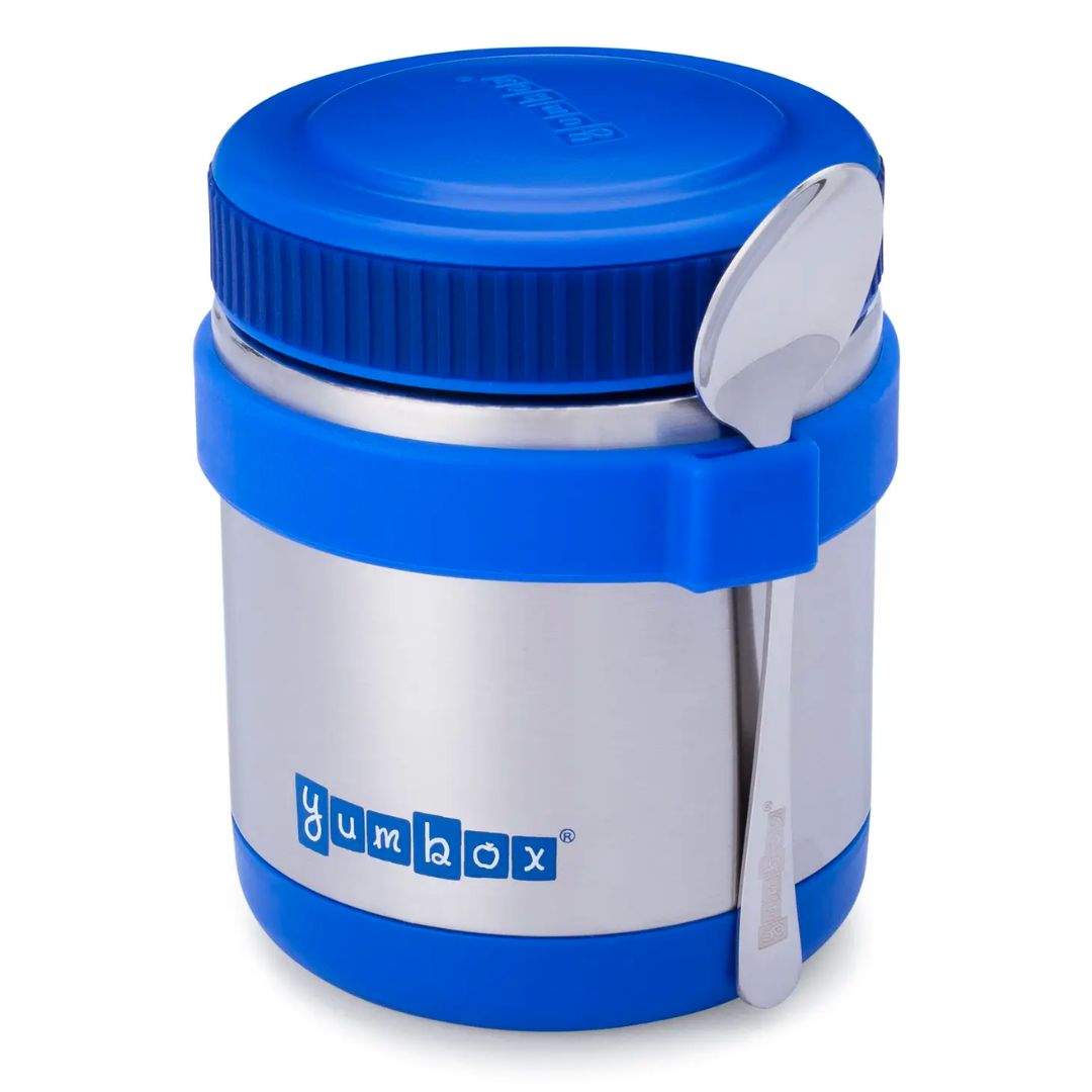 Yumbox madbeholder 420 ml, neptune blue