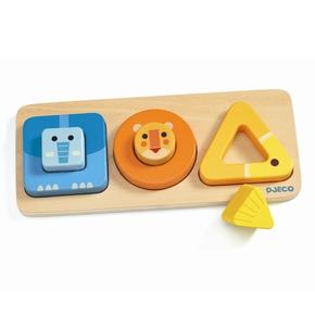 Djeco VoluBasic puslespil former - All About Kids Odense