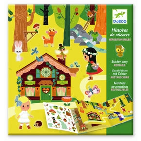 Djeco stickers story eventyr