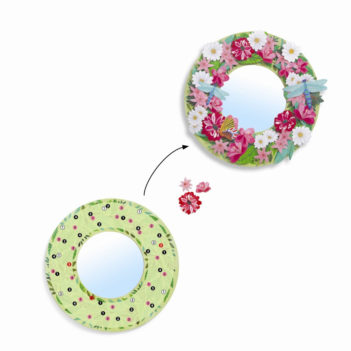 Djeco DIY lav et spejl - All About Kids Odense