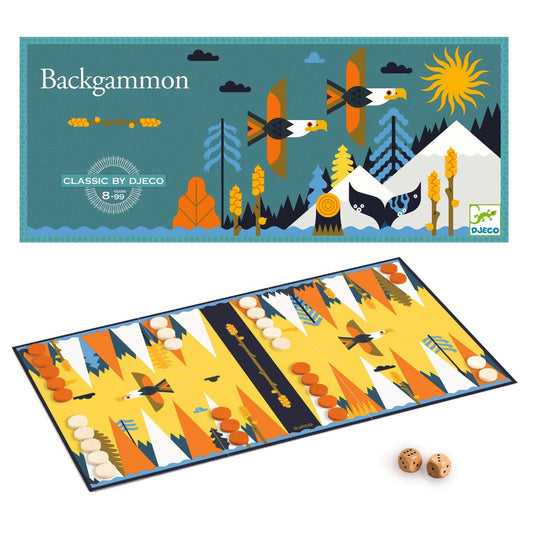 Djeco KIassiske spil - Backgammon