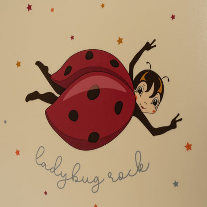 Konges Sløjd travel suitcase, ladybug