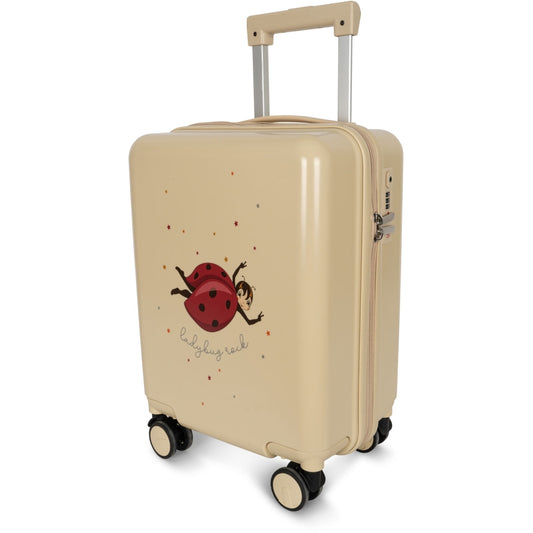Konges Sløjd travel suitcase, ladybug