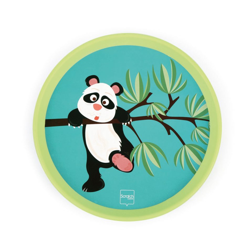 Scratch Kastespil med propel - panda