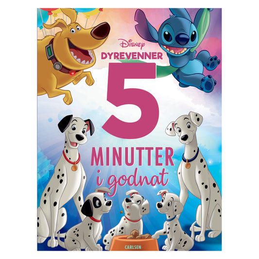 Bog Fem minutter i godnat - Disney dyrevenner
