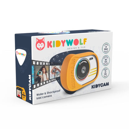 Kidywolf Kidycam digitalkamera, gul