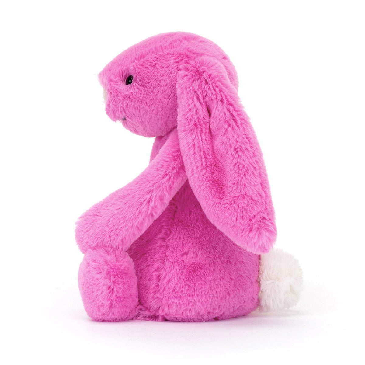 Jellycat Bashful Kanin, Hot Pink lille 18 cm