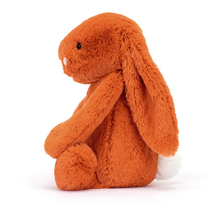 Jellycat Bashful Kanin, Tangerine mellem 31 cm