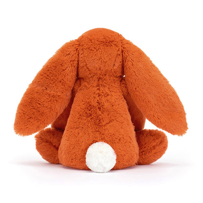 Jellycat Bashful Kanin, Tangerine mellem 31 cm