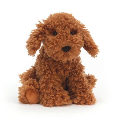 Jellycat DOGS - Cooper Labradoodle hund, 23 cm