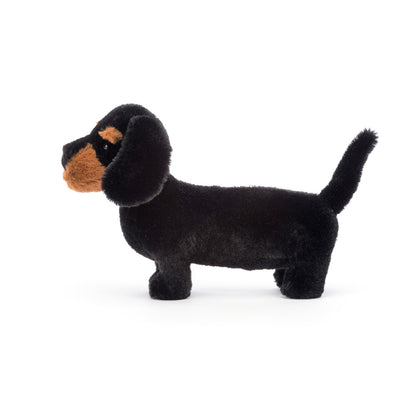 Jellycat Freddie Gravhund, 13 cm