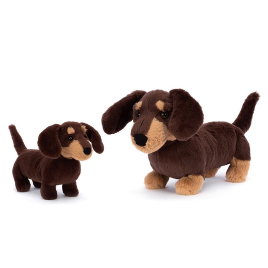 Jellycat 1stk Otto Gravhund, 13 cm