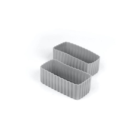 Little Lunch Box 2pk 'bento cups', grey