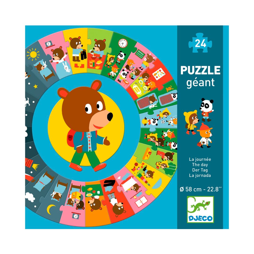 Djeco puzzle geant the day