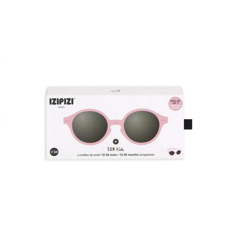 Izipizi solbriller KidsPlus Pastel Pink - All About Kids Odense