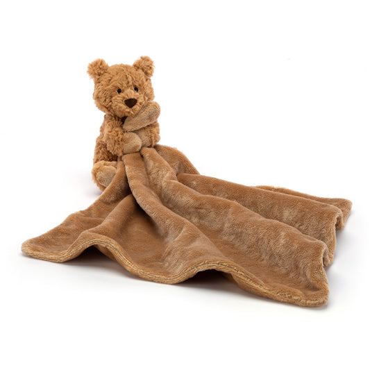 Jellycat nusseklud - Bartholomew bjørn, brun