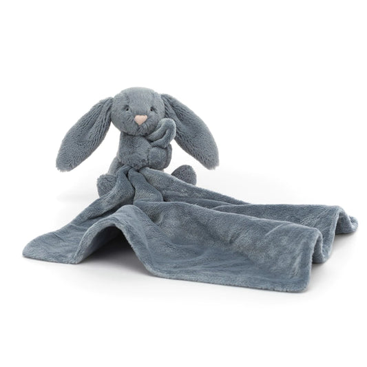 Jellycat nusseklud - Bashful kanin, dusky blue