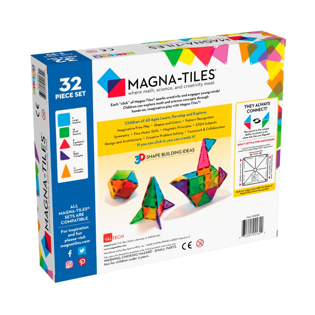 Magna-Tiles Classic 32 dele