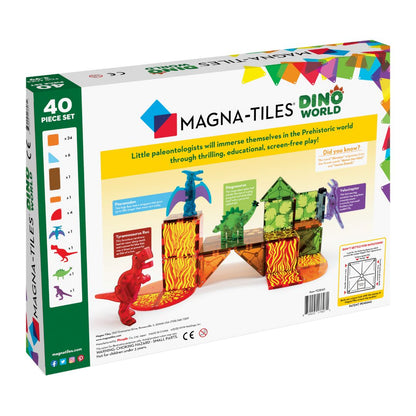 Magna-Tiles Dino World, 40 dele