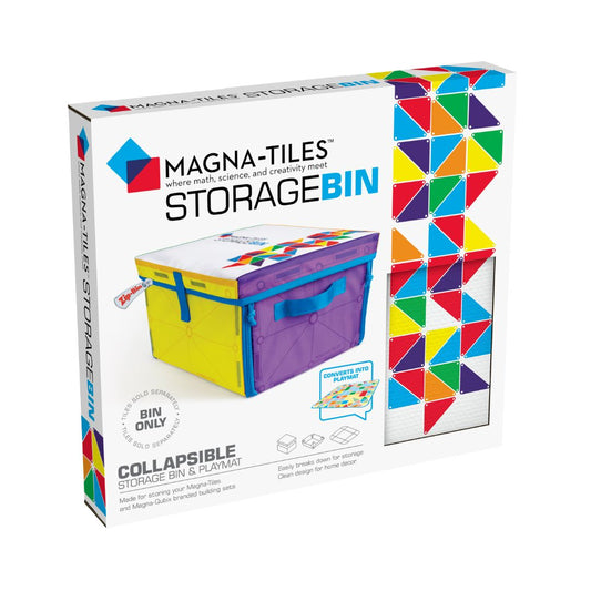 Magna-Tiles 2-i-1 opbevaringskasse og legetæppe