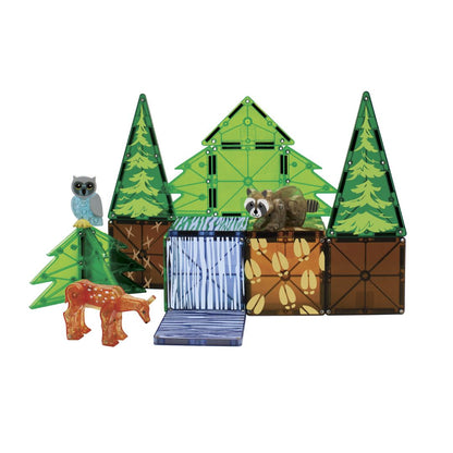 Magna-Tiles Skovens dyr, 25 dele