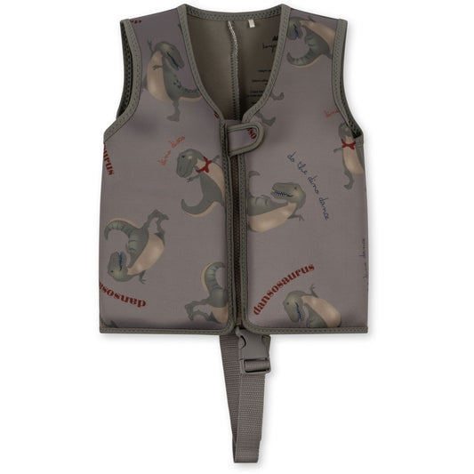 Konges Sløjd float vest str.1-2 år, dansosaurus