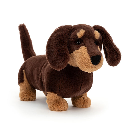 Jellycat DOGS - Otto Gravhund, 18 cm