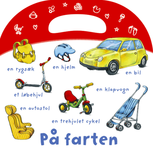 Papbog med håndtag: på farten - All About Kids Odense