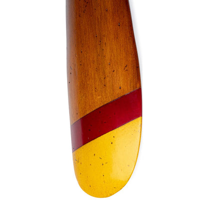 Authentic models small propeller, red/gold
