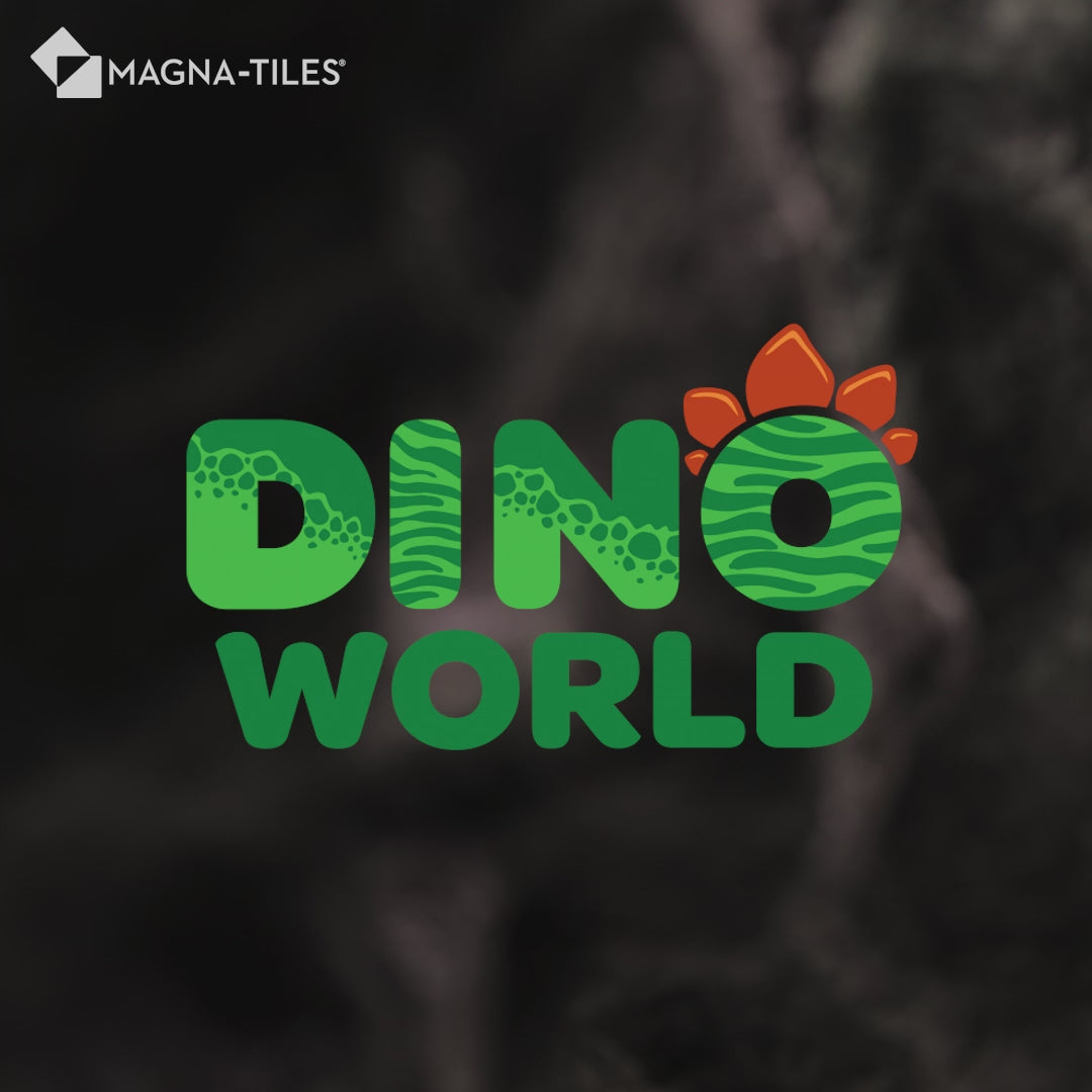 Magna-Tiles Dino World, 40 dele