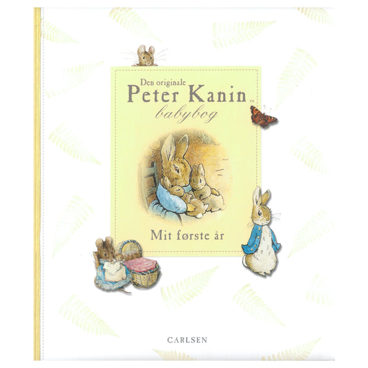 Bog Den originale Peter Kanin babybog/Mit første år
